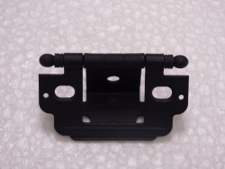 Inset with Ball Finial Black Open Hinge
